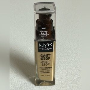 NYX Can’t Stop Won’t Stop Full Coverage Foundation CSWSF06.5 Nude NIP